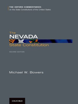 cover image of The Nevada State Constitution